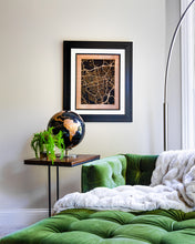 Load image into Gallery viewer, City Maps, Wooden Street Cutouts, MEDIUM Size 16x20", 100+ US Cities