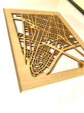 Load image into Gallery viewer, Custom Street Maps, 8x10" and 16x20" Wooden Street Cutouts