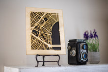Load image into Gallery viewer, Custom Street Maps, 8x10" and 16x20" Wooden Street Cutouts