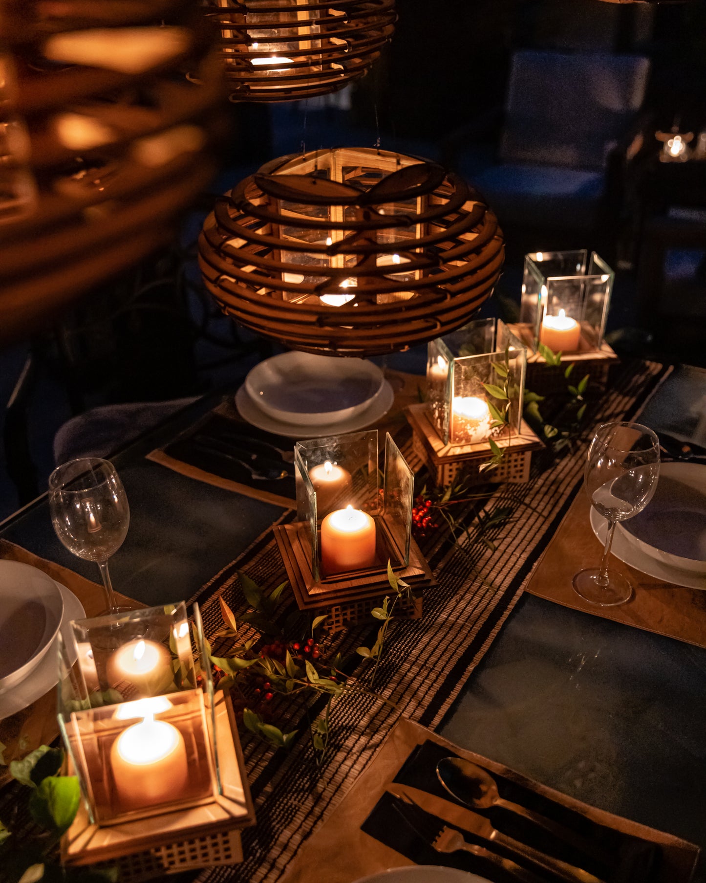 Tabletop Glass Fireplace, 2 sizes to warm your evening!