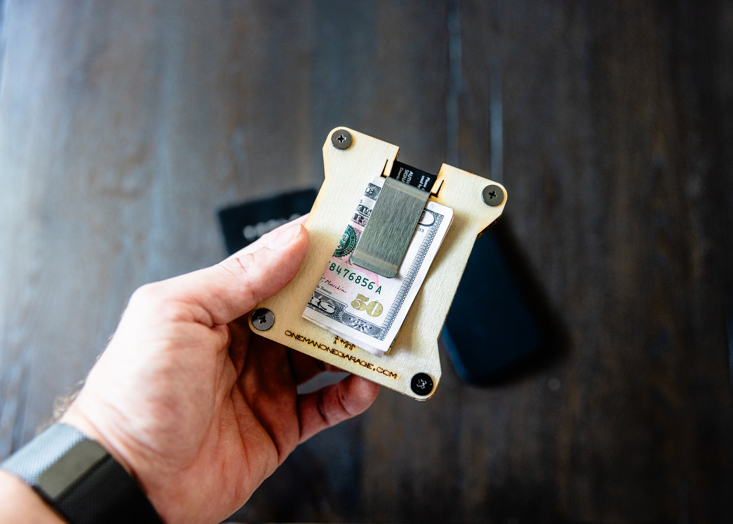 Rivet Wallet - A Minimalist Cash, Credit, & Gift Cardholder for the Modern Age