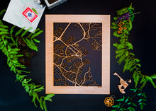 Load image into Gallery viewer, Annapolis, MD City Street Map | Modern Wood Wall Art in a Minimalist design. 2 sizes