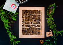 Load image into Gallery viewer, Arvada, CO City Street Map | Modern Wood Wall Art in a Minimalist design. 2 sizes