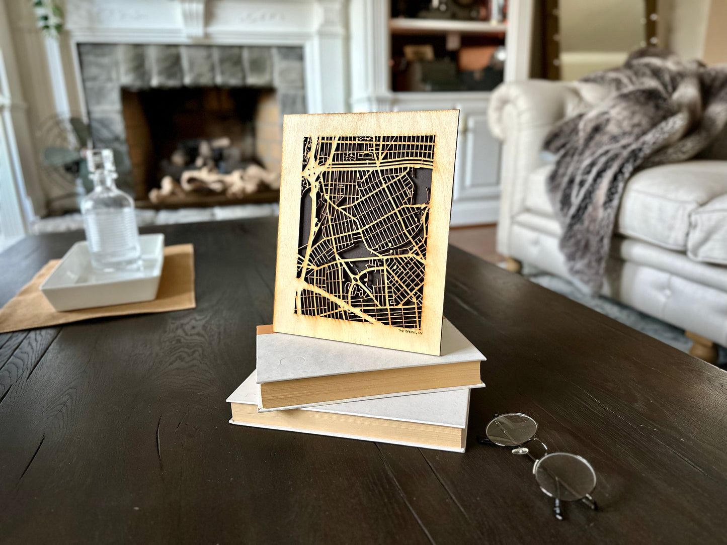 New York City, NY City Street Map | Modern Wood Wall Art in a Minimalist design. 3 sizes