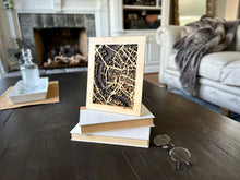 Load image into Gallery viewer, Bangkok, Thailand City Street Map | Modern Wood Wall Art in a Minimalist design. 2 sizes