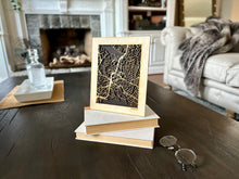 Load image into Gallery viewer, Beckley, WV City Street Map | Modern Wood Wall Art in a Minimalist design. 2 sizes