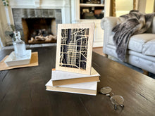 Load image into Gallery viewer, Columbus, GA City Street Map | Modern Wood Wall Art in a Minimalist design. 2 sizes