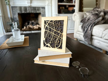 Load image into Gallery viewer, Fayetteville, NC City Street Map | Modern Wood Wall Art in a Minimalist design. 2 sizes