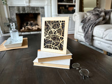 Load image into Gallery viewer, Leeds, UK City Street Map | Modern Wood Wall Art in a Minimalist design. 2 sizes