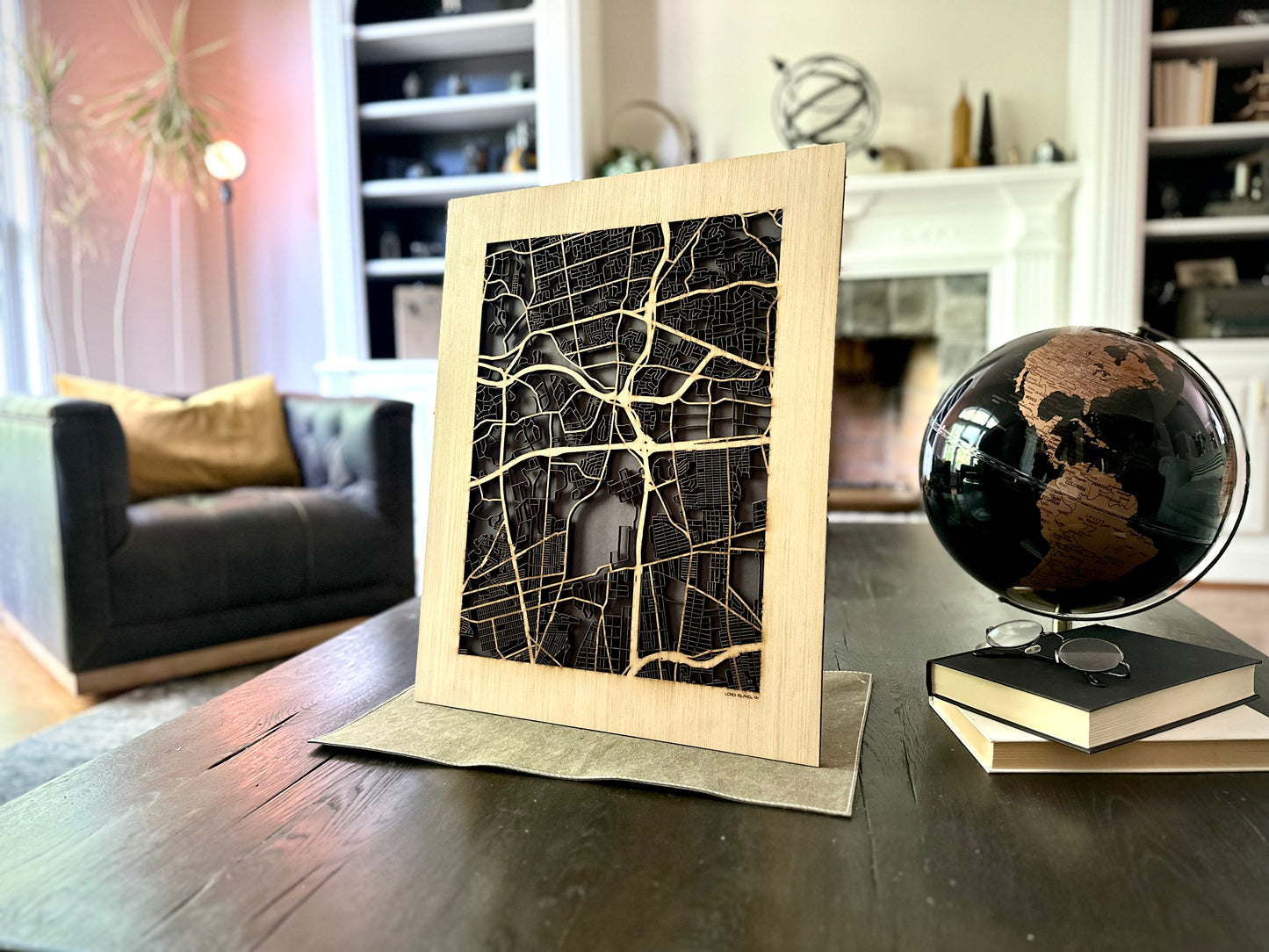 New York City, NY City Street Map | Modern Wood Wall Art in a Minimalist design. 3 sizes
