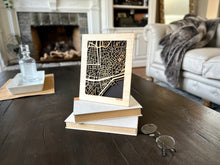 Load image into Gallery viewer, Malaga, Spain City Street Map | Modern Wood Wall Art in a Minimalist design. 2 sizes