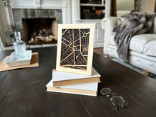 Load image into Gallery viewer, Naples, Italy City Street Map | Modern Wood Wall Art in a Minimalist design. 2 sizes