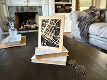 Load image into Gallery viewer, Oakland, CA City Street Map | Modern Wood Wall Art in a Minimalist design. 2 sizes
