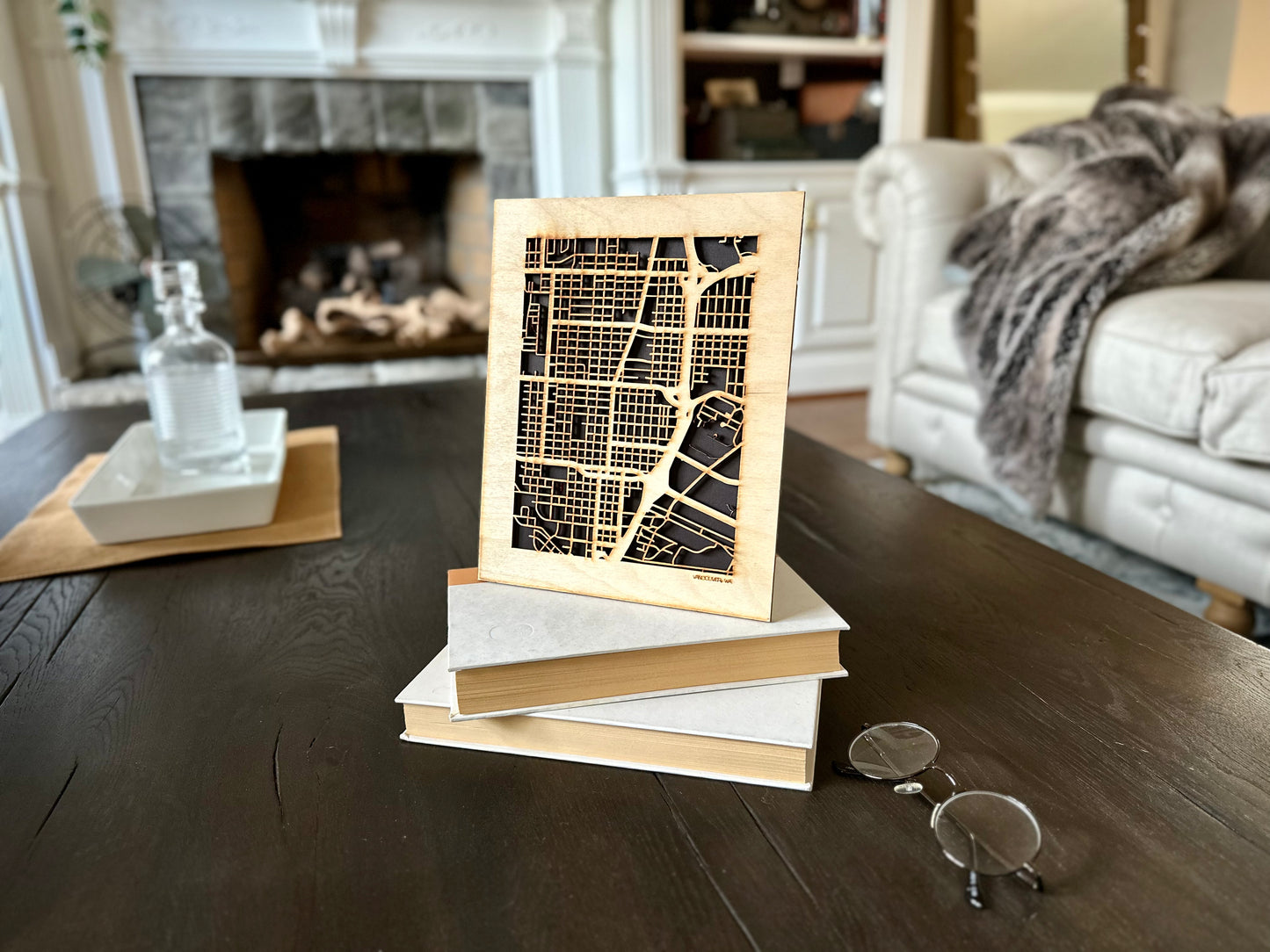 Vancouver, WA City Street Map | Modern Wood Wall Art in a Minimalist design. 2 sizes