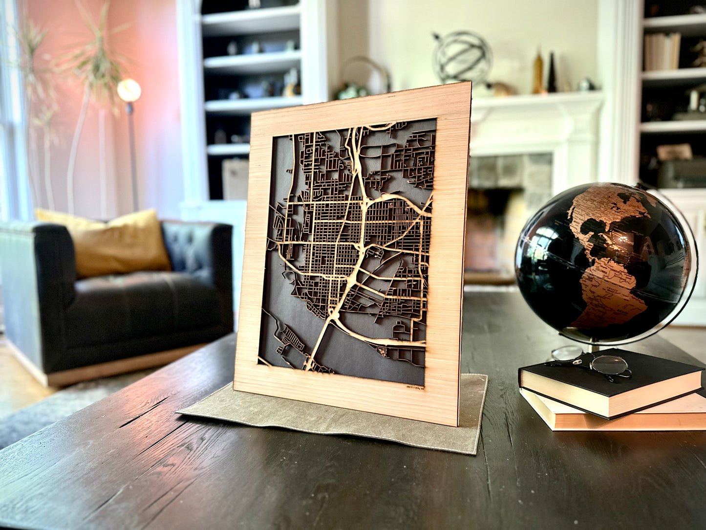 Vancouver, WA City Street Map | Modern Wood Wall Art in a Minimalist design. 2 sizes