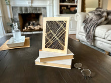 Load image into Gallery viewer, Waco, TX City Street Map | Modern Wood Wall Art in a Minimalist design. 2 sizes