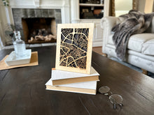Load image into Gallery viewer, Zaragoza, Spain City Street Map | Modern Wood Wall Art in a Minimalist design. 2 sizes