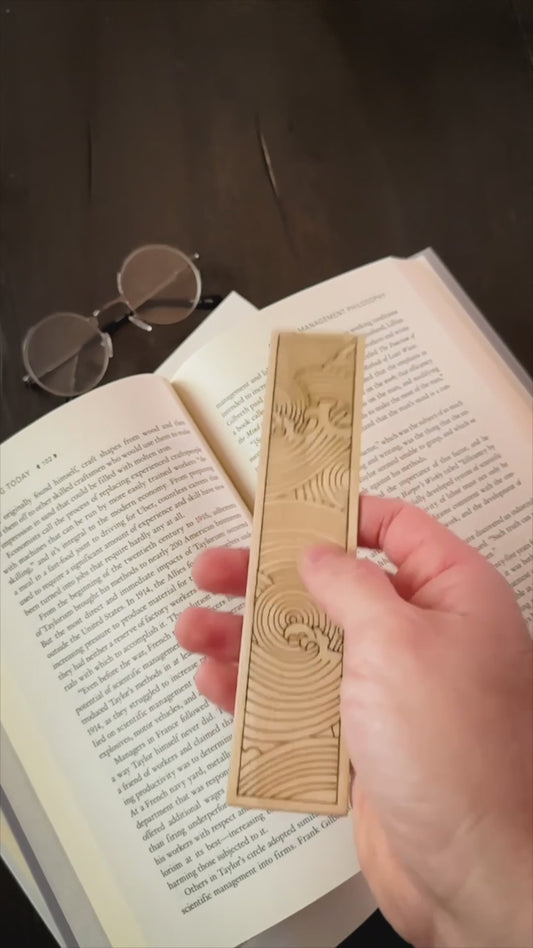 Wooden Bookmarks, an Architectural Collection of real wood place holders for people who are passionate about reading and love books