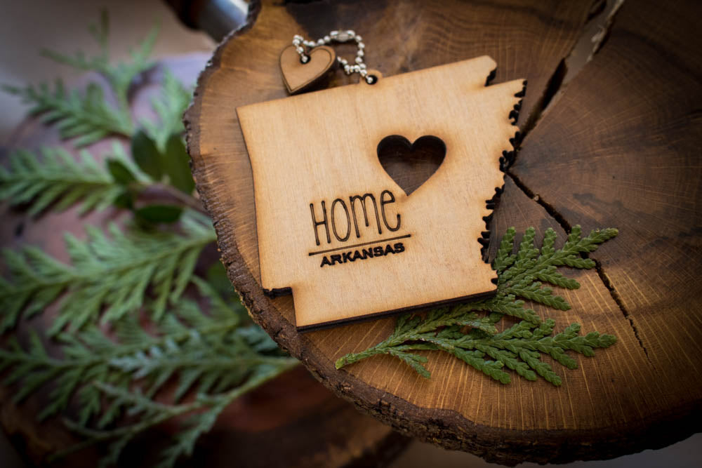 All US State Ornaments. Heart & Home. Show love for your place that stole your heart