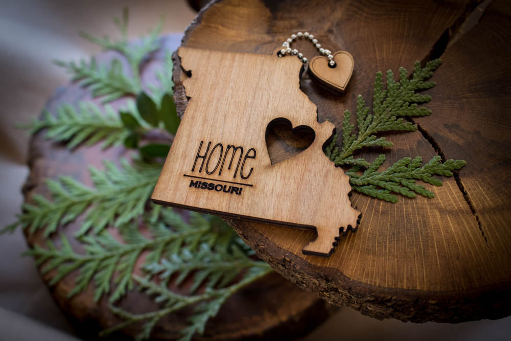 All US State Ornaments. Heart & Home. Show love for your place that stole your heart