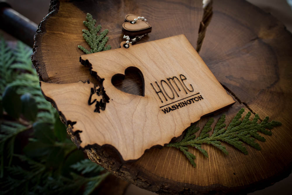 All US State Ornaments. Heart & Home. Show love for your place that stole your heart