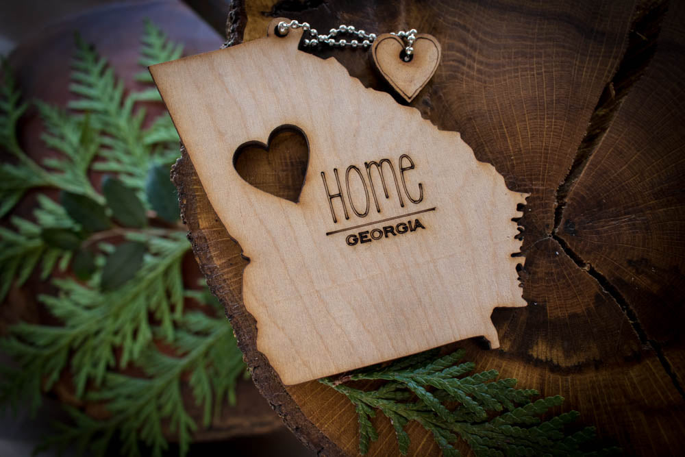 All US State Ornaments. Heart & Home. Show love for your place that stole your heart