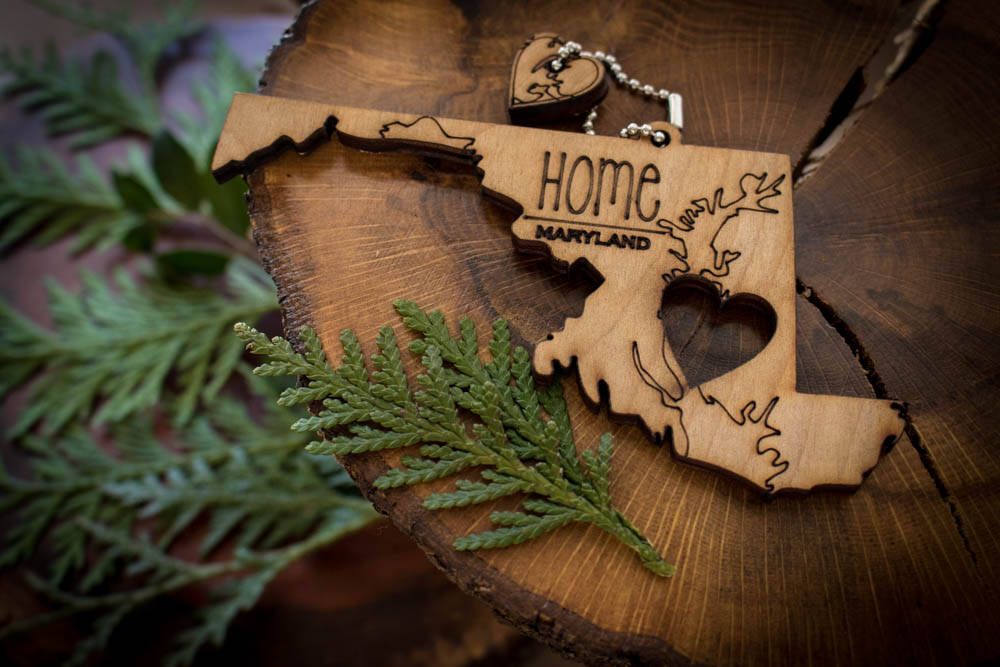 All US State Ornaments. Heart & Home. Show love for your place that stole your heart