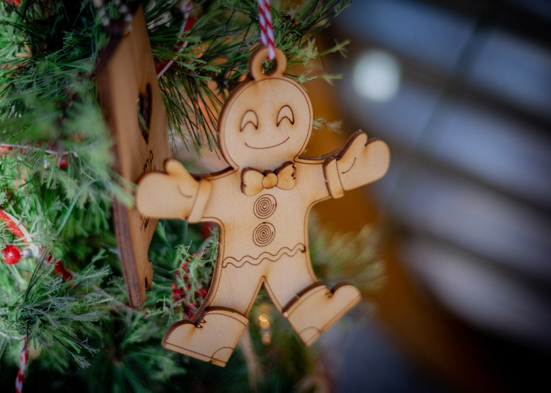 DIY Christmas Ornament Kits, Gingerbread Man & Snowman
