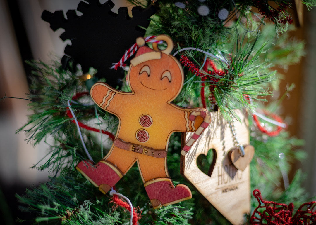 DIY Christmas Ornament Kits, Gingerbread Man & Snowman