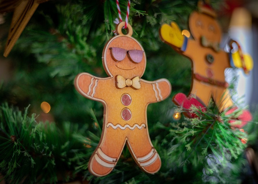 DIY Christmas Ornament Kits, Gingerbread Man & Snowman