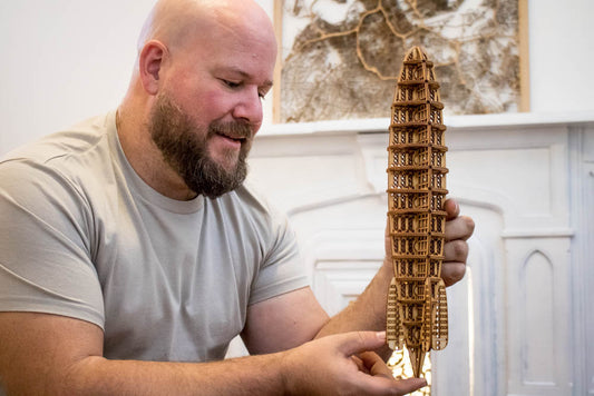 Desktop Zeppelin Kit, Miniature Scale Model for a 1929 Dirigible Airship from England.