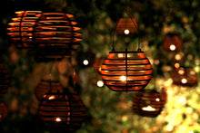 Load image into Gallery viewer, Firefly Luminairies. Wooden lantern kits for tealights. Light up your outdoor party!