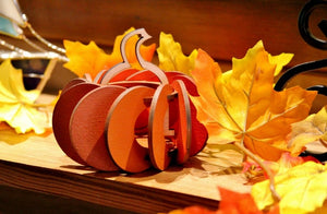 Fall Harvest Pumpkin Tea Lights. Individual kits, or String together for Outdoor Party Lights.